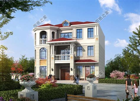 Luxurious Three Story Villa Large Floor To Ceiling Windows Are