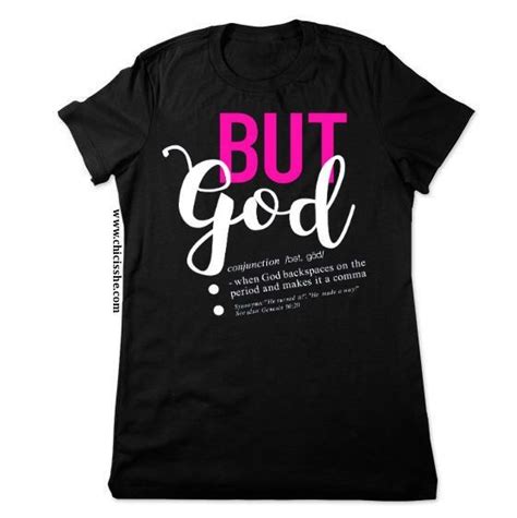 Christian T Shirts Inspirational T Shirts Jesus Tshirt But God