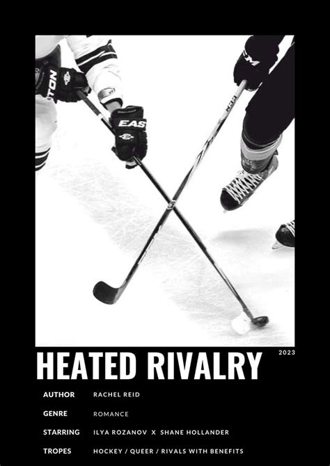 Intense Rivalry Rachel Reid X Shane Hollander Hockey Romance