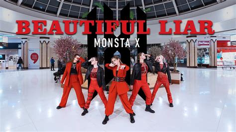 K POP IN PUBLIC ONE TAKE MONSTA X 몬스타엑스 Beautiful Liar cover by