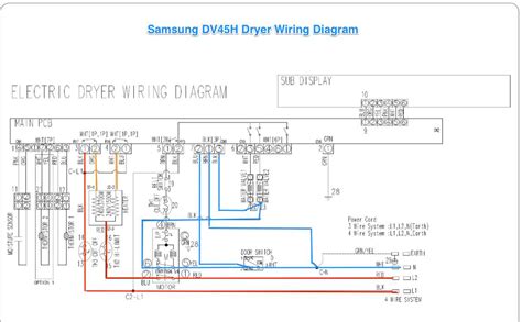 A Detailed Schematic Of The Kenmore Dryer