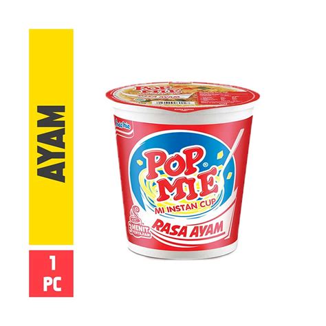 Pop Mie Rasa Ayam Instant Noddle Cup Chicken Flavour 75 Gram