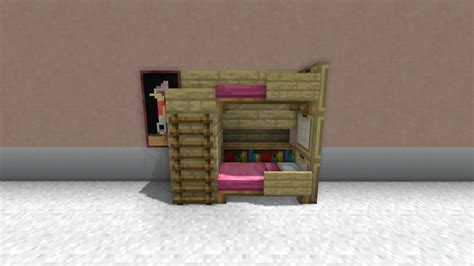 Childrens' Bunk Bed by cathialoria | Minecraft Build Tutorial ...