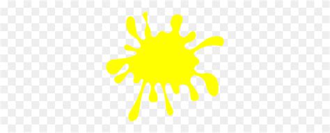 Paint Splat Yellow Colouring Pages Page Clipart Free Clip Art The