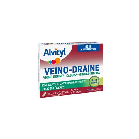 Circulation Light Legs Veino Drain Alvityl 30 Capsules Alvityl