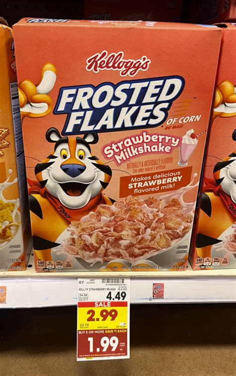 Kellogg S Cereal As Low As 1 64 With Kroger Mega Event Kroger Krazy