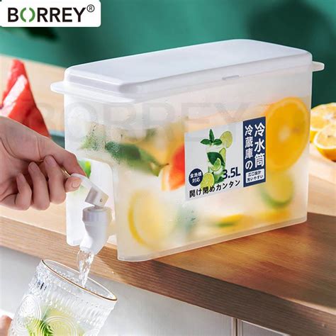 BORREY 3,5 л чайник для холодной воды с краном, бытовой чайник для ...