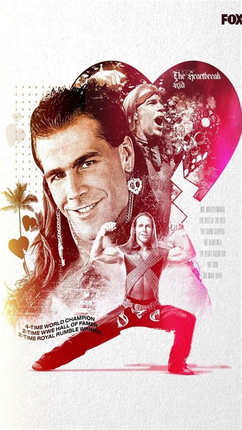 Shawn Michaels Heart Break Kid Legend Mr Wrestlemania Nxt Raw