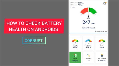 How To Check Battery Health On Android Corrupt Android Battery