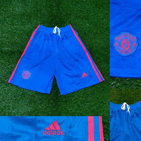 Jual Mu Away Celana Bola Futsal Biru Grade Ori Import