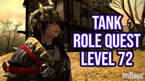 Ffxiv Tank Role Quest Level Youtube