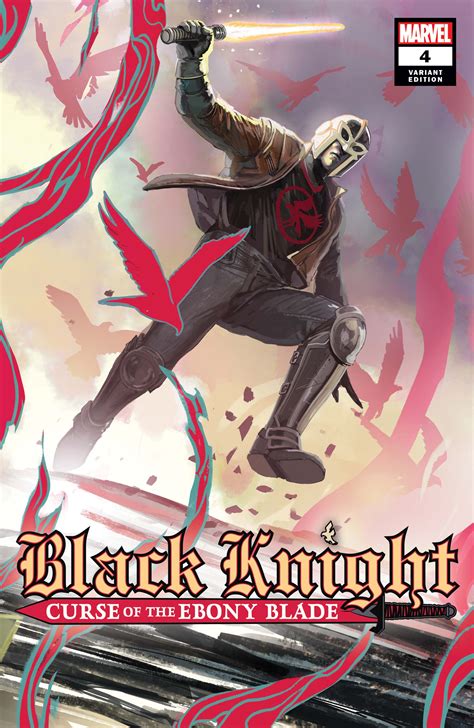 Black Knight Curse Of The Ebony Blade Variant Comic