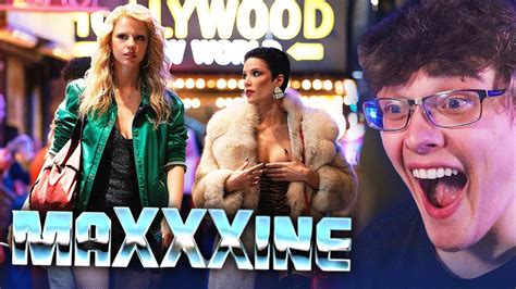 MaXXXine Official Trailer REACTION Mia Goth YouTube