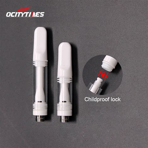 Ocitytimes E Cigarettes Vapes Pen 1ml All Ceramic Thick Oil Vape Carts China Vape And Vape