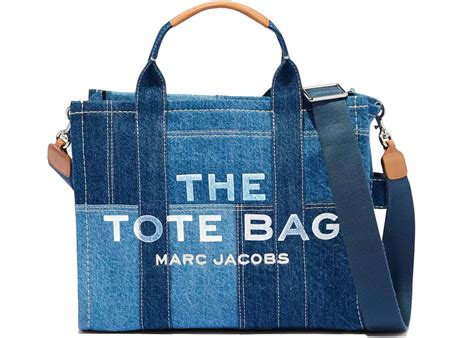 Marc Jacobs The Denim Tote Bag Medium Blue Denim in Cotton - US