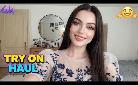 Sheer Transparent Try On Haul 4k Seethrough Lingerie Try On Haul Beachwear Try On Haul 2