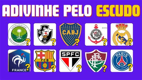 Adivinhe O Time De Futebol Pelo Escudo Quiz De Futebol Youtube