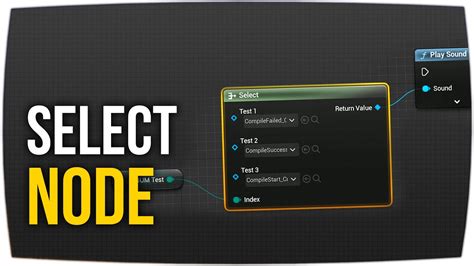 Select Node Enumerations Part Blueprint Node Unreal Engine