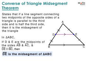 Midsegment of a Triangle – Formula, Theorem, Proof, Examples