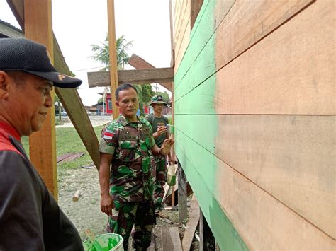 Letkol Inf Alisun Meminta Satgas Bekerja Maksimal Dalam Rehab RLTH