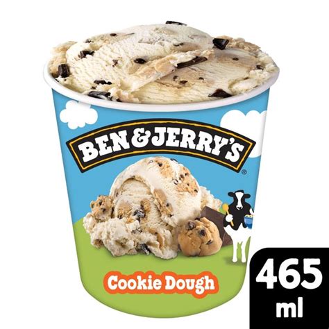 Ben And Jerrys Cookie Dough Ice Cream 500ml From Ocado