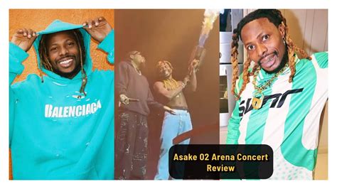 Asake Stormed London Arena With His Energetic Performance Asake