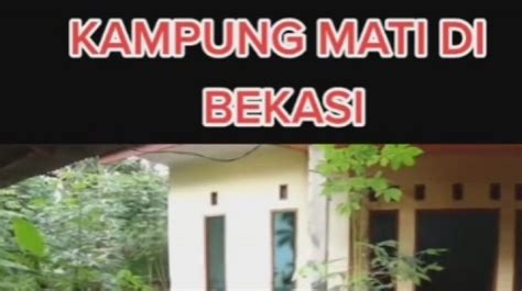 Viral Pria Datangi Kampung Mati Di Bekasi Yang Kemudian Terjadi Bikin