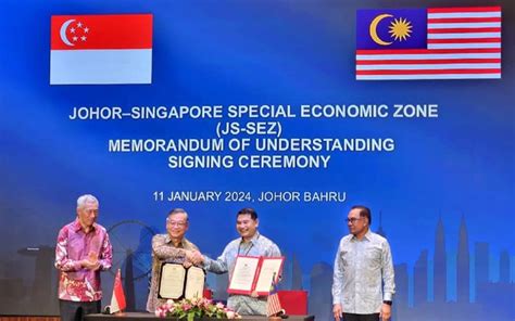 Malaysia Singapura Meterai MoU Zon Ekonomi Khas FMT