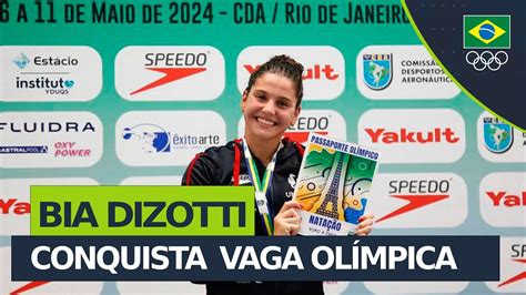 Beatriz Dizotti Conquista Vaga Ol Mpica Nos M Livre Youtube