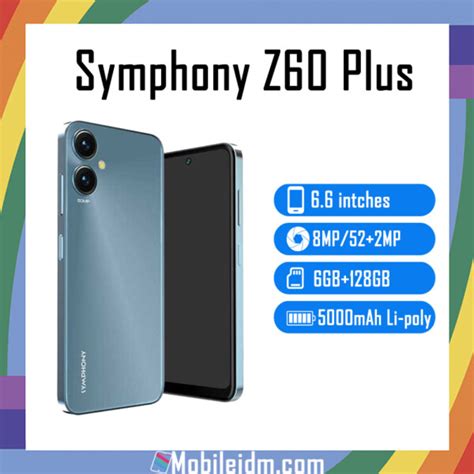 Symphony Z60 Plus Price In Bangladesh