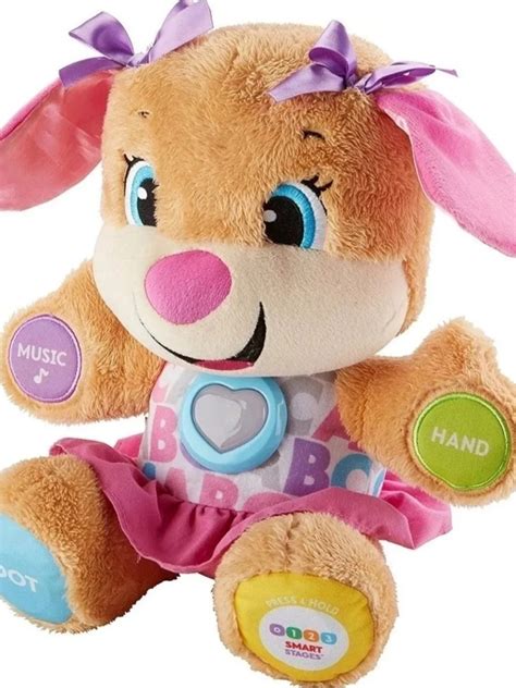 Hermanita Aprende Conmigo De Fisher Price Perrita De Peluche Envío Gratis