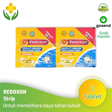 Jual Redoxon Triple Action Tablet Effervescent Suplemen Daya Tahan