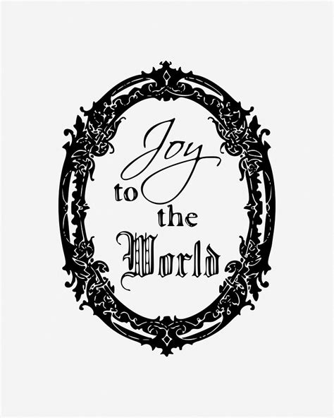 Joy Clipart Black And White