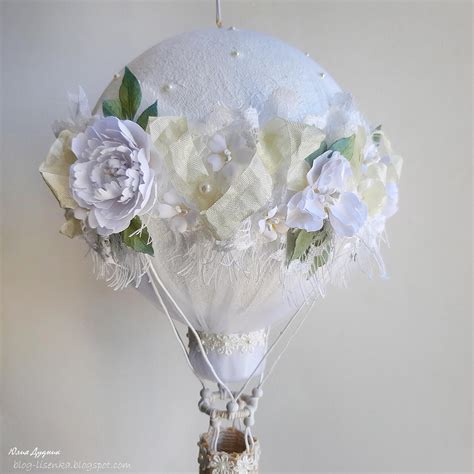 Flowers Hot Air Balloon Handmade Hot Air Balloon Wedding Hot Air Balloon Hot Air Balloon