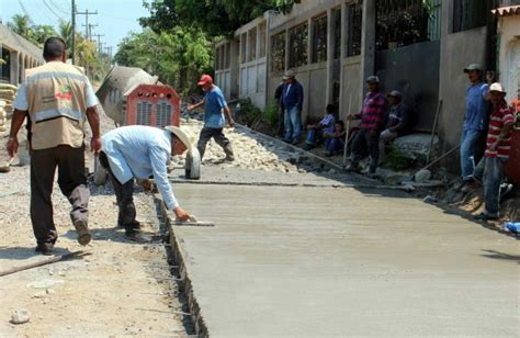 Con Pavimentación De Calles Buscan El Desarrollo De Barrios En Villanueva