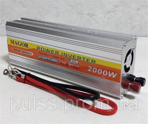 Купить Авто инвертор 12V-220V 2000W преобразователь напряжения 12 в ...