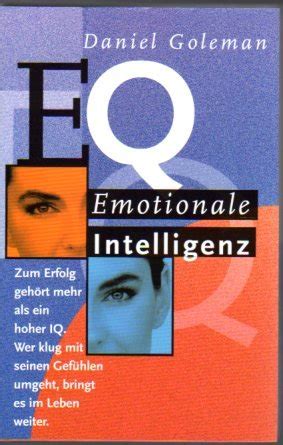 Emotionale Intelligenz Goleman Daniel Amazon De B Cher