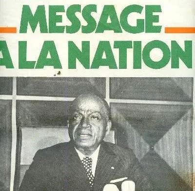 Le 7 août 1960 Houphouët partisan de la Communauté proclame l
