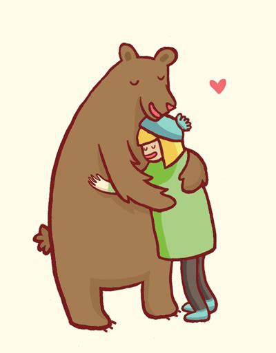 Cartoon Bear Hug  Cartoon Collection