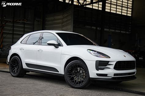 Porsche Macan White Bc Forged Eh176 Wheel Wheel Front