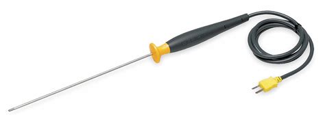 Fluke Mini K Thermocouple Immersion Temperature Probe 40° To 1994