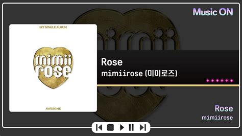 Mimiirose Rose Youtube