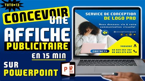 COMMENT CRÉER UNE AFFICHE PUBLICITAIRE AVEC POWERPOINT TUTORIEL 13