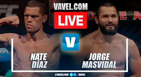 Nate Diaz Vs Jorge Masvidal LIVE Result Updates July 7 2024 VAVEL USA