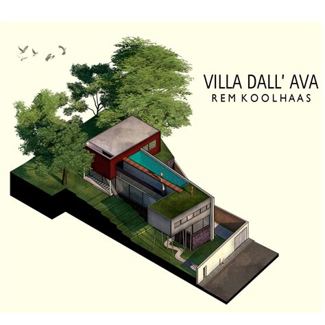 Ilustración Digital: Villa Dall'Ava / Rem Koolhaas | Domestika