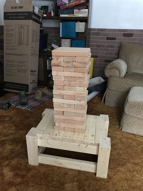 How To Make A Diy Giant Jenga Game Diy Pete