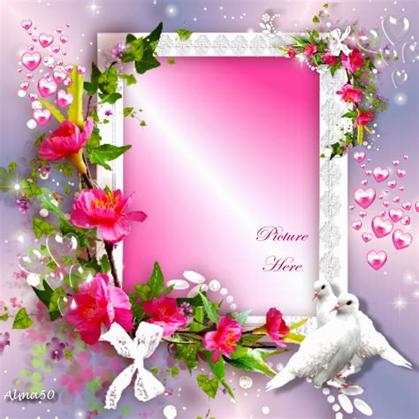 Alma S Picture Frames June Lovely Pink Alma Picture Frames