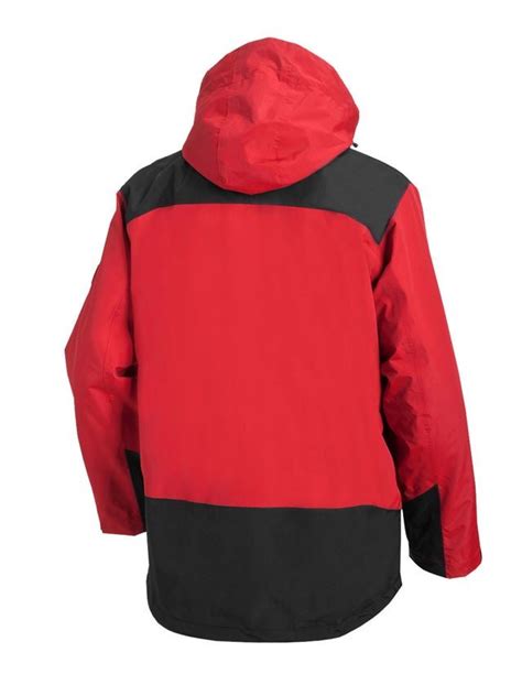 E S In Funktionsjacke Herren Rot Schwarz Strauss