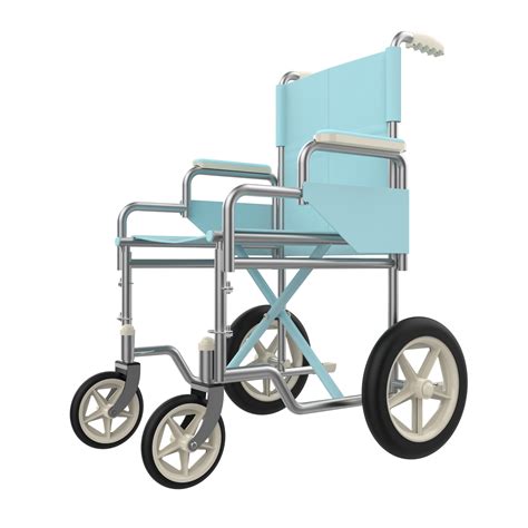 Hospital Wheelchair Isolated On Background 3d Rendering Illustration 37362906 Png