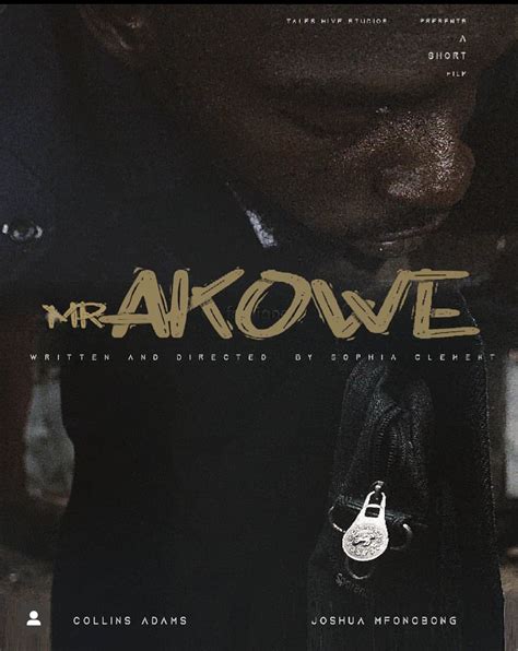 Mr Akowe Goldposter